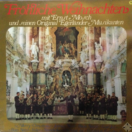 Ernst Mosch Und Seine Original Egerländer Musikanten - Fröhliche Weihnachten (LP)