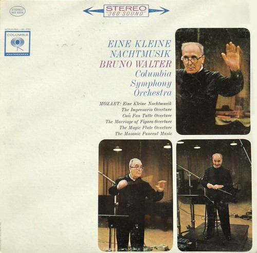Bruno Walter, The Columbia Symphony Orchestra* - Eine Kleine Nachtmusik (LP, Album)
