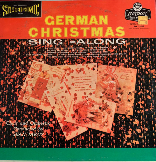 Jean Jakus - German Christmas Sing-Along (LP, Album)
