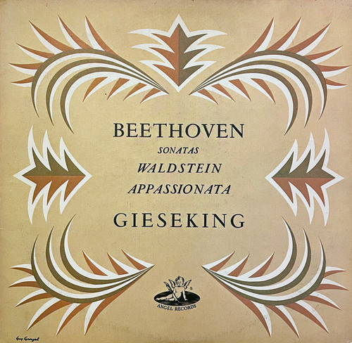 Walter Gieseking / Beethoven* - "Waldstein" And "Appassionata" Sonatas (LP, Mono, RE, Blu)