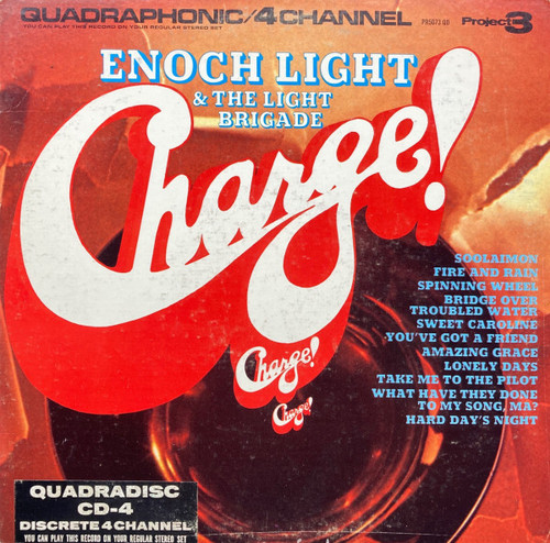 Enoch Light And The Light Brigade - Charge! (LP, Album, Quad)