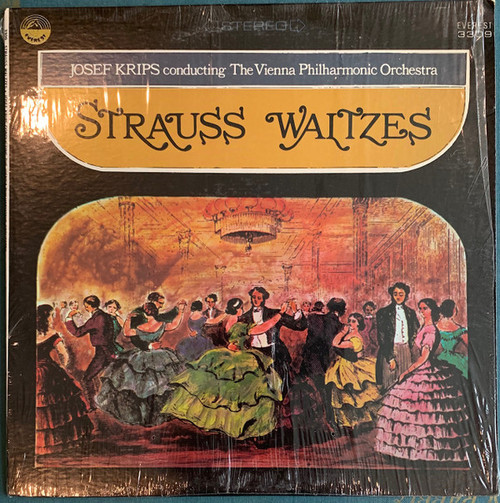 Josef Krips Conducting  The Vienna Philharmonic Orchestra* - Strauss Waltzes (LP)