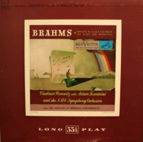 Brahms*, Vladimir Horowitz, Arturo Toscanini, NBC Symphony Orchestra -  Concerto No. 2, In B-Flat, Op. 83 (LP, Mono, RE)