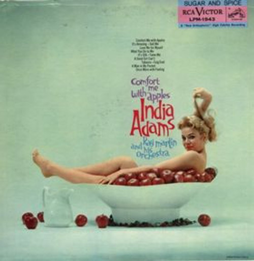 India Adams With Ray Martin And His Orchestra - Comfort Me With Apples (LP)