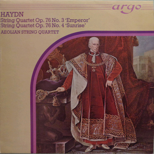Haydn* / Aeolian String Quartet - String Quartets - "Emperor" & "Sunrise" (LP, RE)
