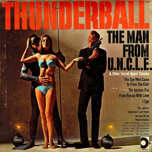 The Jazz All-Stars - Thunderball & Other Secret Agent Themes (LP, Album, Mono)