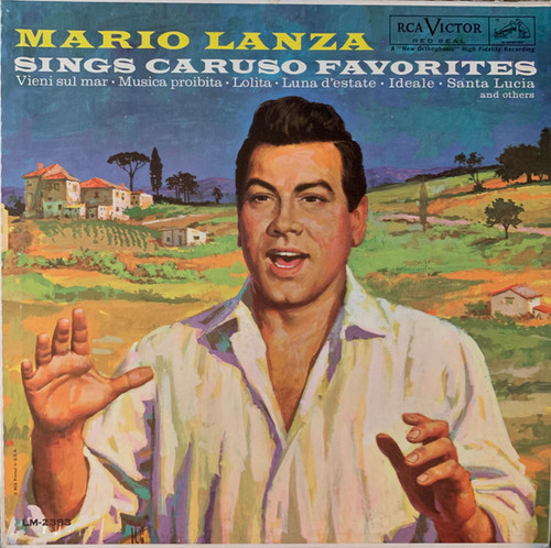 Mario Lanza - Sings Caruso Favorites (LP, Album, Mono)