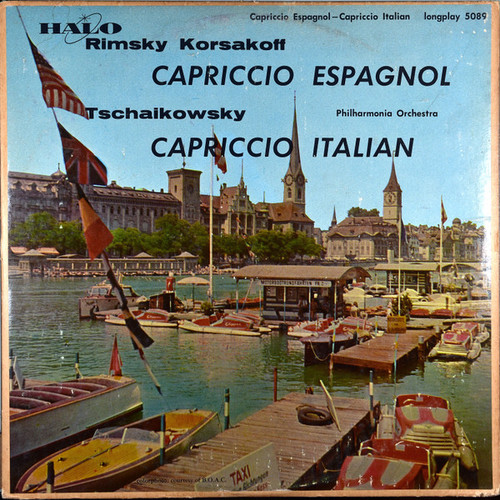 Rimsky Korsakov*, Tschaikowsky*, Philharmonia Orchestra - Capriccio Espagnol – Capriccio Italian (LP)