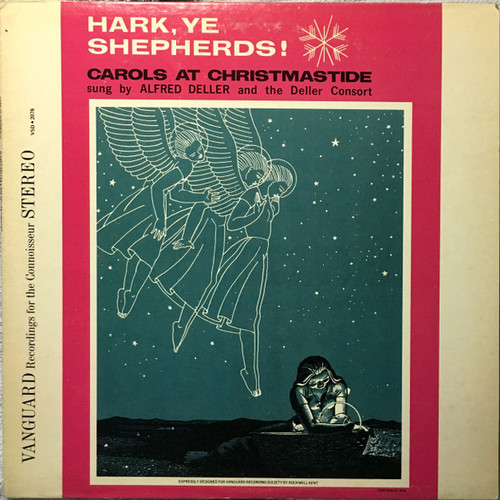Alfred Deller And The Deller Consort* - Hark, Ye Shepherds! - Carols At Christmastide (LP, Album)