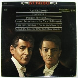Rachmaninoff* - Philippe Entremont / Leonard Bernstein - Concerto No. 2 / Three Preludes For Piano (LP, Album)