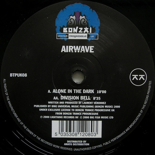 Airwave - Alone In The Dark (12")