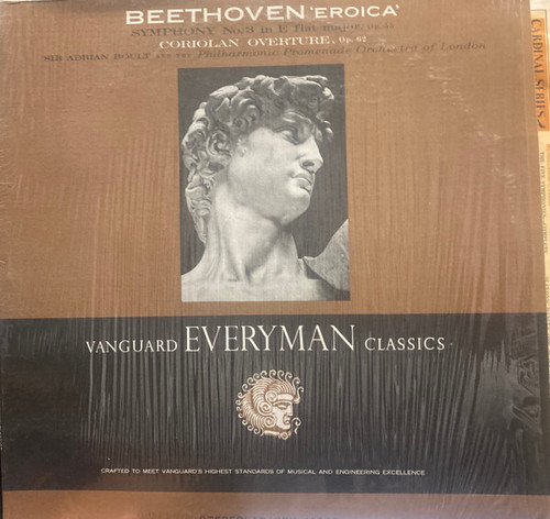 Beethoven* - The Philharmonic Promenade Orchestra Of London* Conducted By Sir Adrian Boult - Symphony No. 3 In E Flat, "Eroica" (LP, Album, RE, Gre)