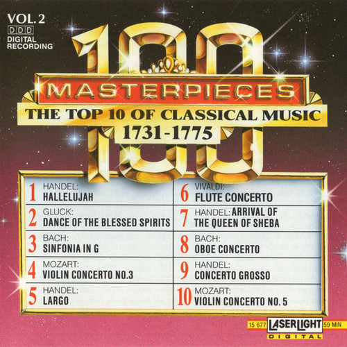 Various - 100 Masterpieces Vol. 2 (1731 - 1775) (CD, Comp)