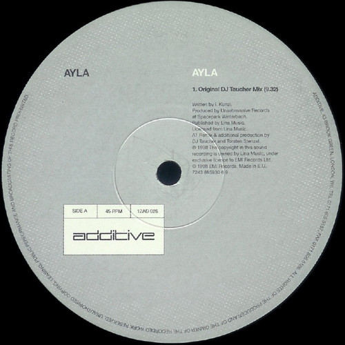 Ayla - Ayla (Remixed) (12")