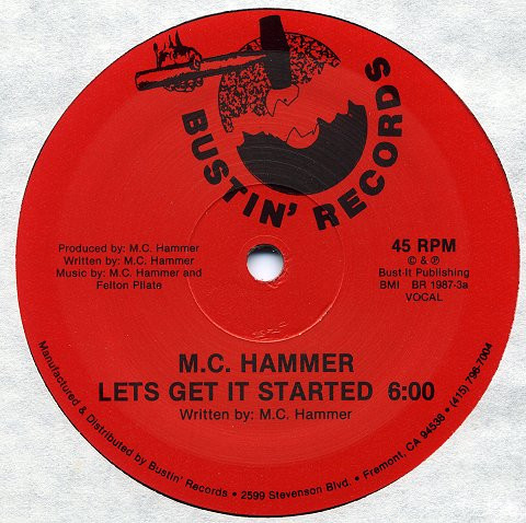 M.C. Hammer* - Let's Get It Started (12")