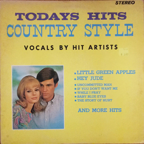 Hit Artists - Todays Hits Country Style (LP, Album)