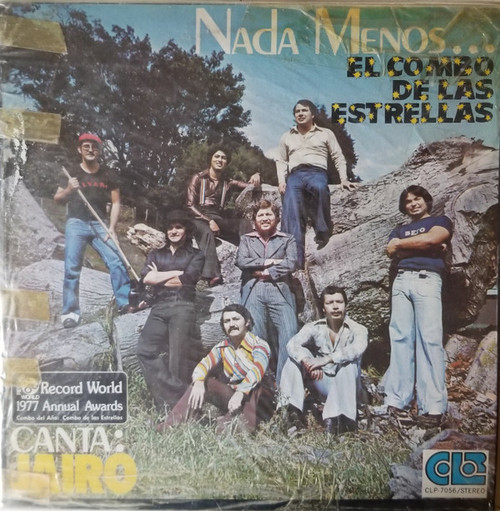 El Combo De Las Estrellas Canta: Jairo* - Nada Menos (LP, Album)