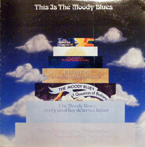 The Moody Blues - This Is The Moody Blues (2xLP, Comp, Ter)