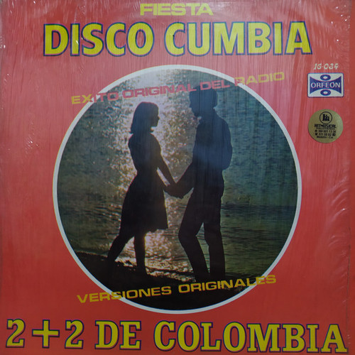 2+2 De Colombia - Fiesta Disco Cumbia  (LP, Album)