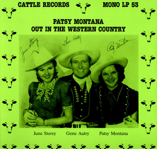 Patsy Montana - Out In The Western Country (LP, Comp, Mono)