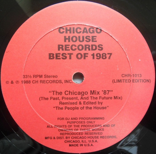 The People Of House - Best Of 1987 (12", Ltd, Mixed)