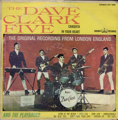 The Dave Clark Five And The Playbacks - The Dave Clark Five And The Playbacks (LP, Album)