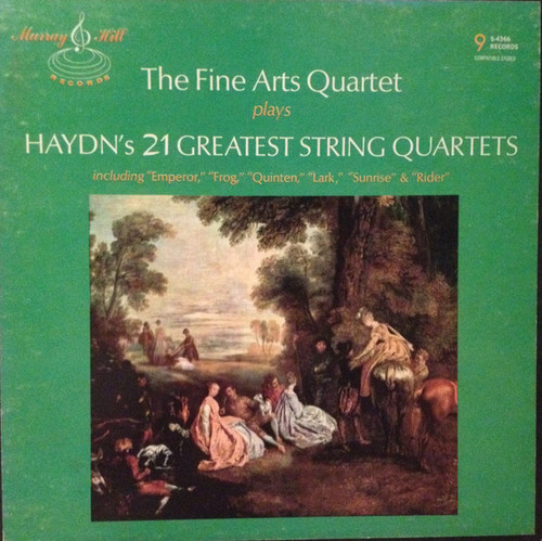 Joseph Haydn - The Fine Arts Quartet - Haydn's 21 Greatest String Quartets (9xLP + Box)