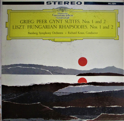 Grieg*, Liszt* - Bamberger Symphoniker, Richard Kraus - Peer Gynt Suites Nos. 1 & 2 / Hungarian Rhapsodies Nos. 1 & 2 (LP, Album)