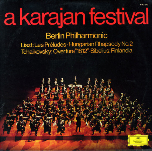 Berliner Philharmoniker - Herbert Von Karajan - A Karajan Festival (LP, Comp)