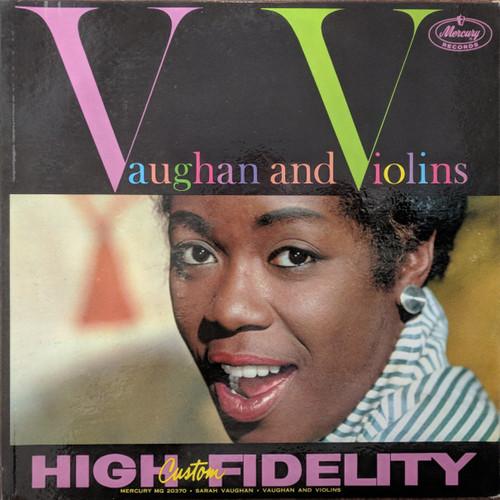 Sarah Vaughan - Vaughan And Violins (LP, Album, Mono)