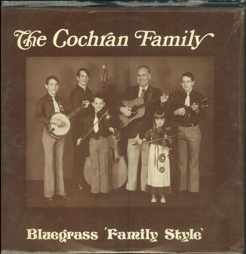 The Cochran Family - Bluegrass 'Family Style' (LP, Album)