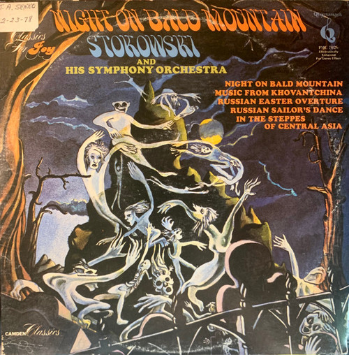 Stokowski And His Symphony Orchestra*, Mussorgsky*, Borodin*, Rimsky-Korsakov*, Gliere* - Night On Bald Mountain / Great Russian Showpieces (LP, Album, RE)