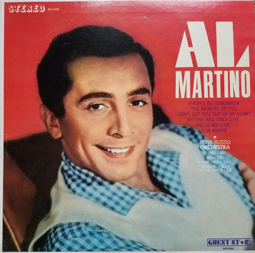 Al Martino And Tony Russo Orchestra - Al Martino (LP, Album, San)