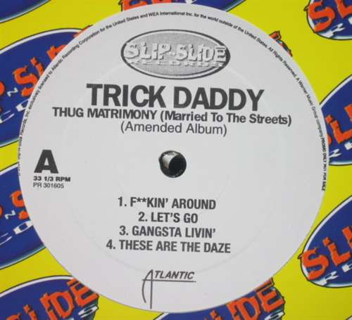 Trick Daddy - Thug Matrimony (Married To The Streets) (Amended Album) (2xLP, Album, Promo)