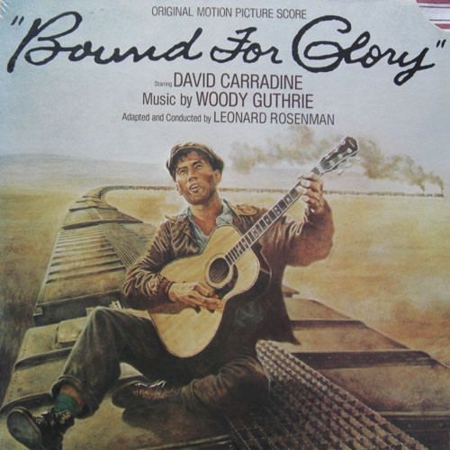 Woody Guthrie, Leonard Rosenman, David Carradine - Bound For Glory - Original Motion Picture Score (LP, Album, Gat)