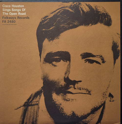 Cisco Houston - Sings Songs Of The Open Road (LP, Album, RE)