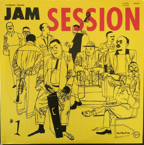 Various - Norman Granz' Jam Session #1 (LP, Album, Mono, Club, RE)