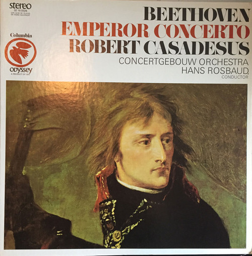 Beethoven* - Robert Casadesus, Concertgebouw Orchestra* ,  Hans Rosbaud - Emperor Concerto (LP)