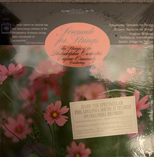 The Strings Of The Philadelphia Orchestra, Eugene Ormandy - Serenade For Strings (LP, Album)