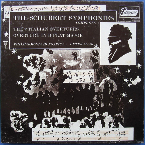 Franz Schubert, Peter Maag, Philharmonia Hungarica - The Schubert Symphonies (Complete) (5xLP, Album, Comp)