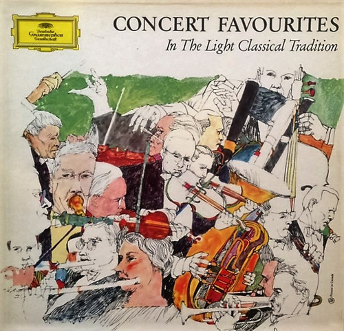 Various - Concert Favourites In The Light Classical Tradition (10xLP, Album + Box, Comp)