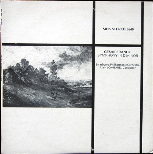 Cesar Franck*, Strasbourg Philharmonic Orchestra*, Alain Lombard - Symphony In D Minor (LP)