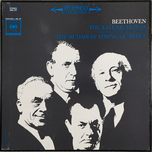Beethoven*, The Budapest String Quartet* - The Late Quartets: Opus 127 / 130 / 131 / 132 / 133 / 135 (5xLP, RP + Box)