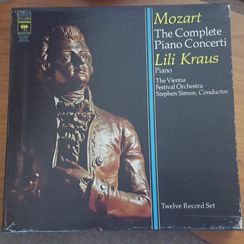 Mozart* - Lili Kraus, The Vienna Festival Orchestra*, Stephen Simon (2) - The Complete Piano Concerti (12xLP, Comp + Box)