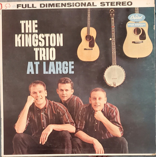 The Kingston Trio* - At Large (LP, Album, RP, Los)