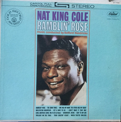 Nat King Cole - Ramblin' Rose (LP, Album, RE, Red)