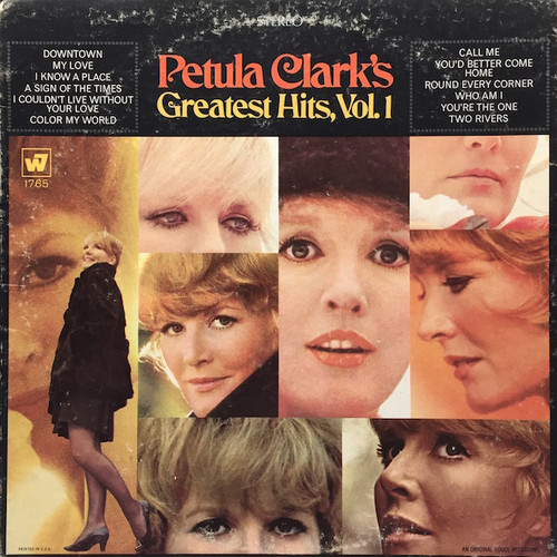 Petula Clark - Petula Clark's Greatest Hits, Vol. 1 (LP, Comp, RE)