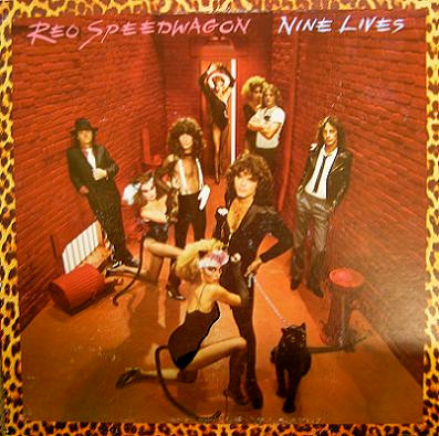 REO Speedwagon - Nine Lives (LP, Album, San)
