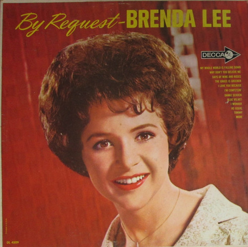 Brenda Lee - By Request (LP, Album, Mono, Pin)