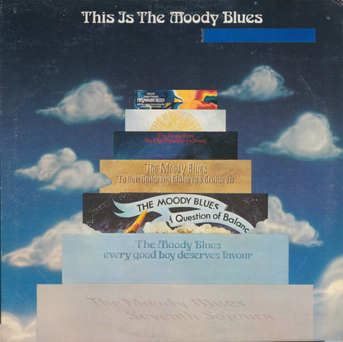 The Moody Blues - This Is The Moody Blues (2xLP, Comp, PRC)